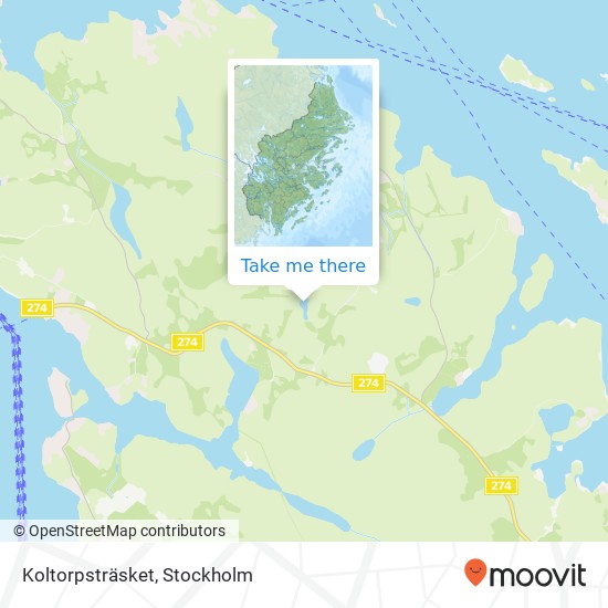 Koltorpsträsket map