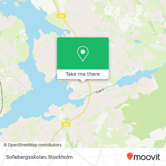 Sofiebergsskolan map