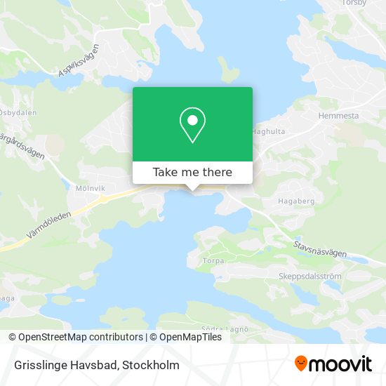 Grisslinge Havsbad map