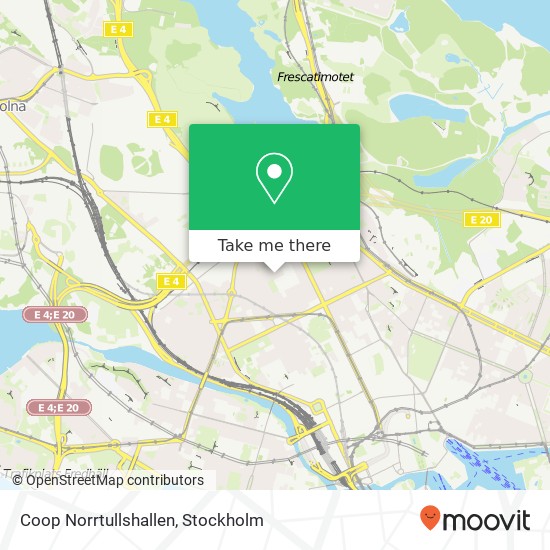 Coop Norrtullshallen map