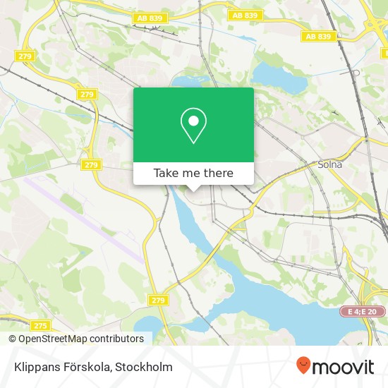 Klippans Förskola map