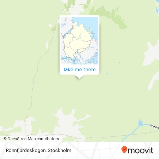 Rönnfjärdsskogen map