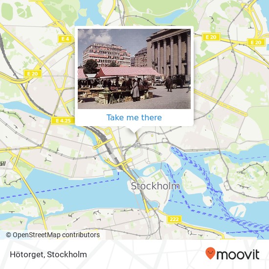 Hötorget map