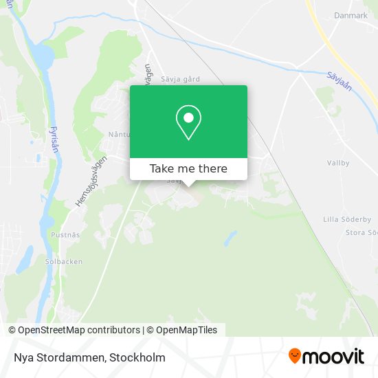 Nya Stordammen map