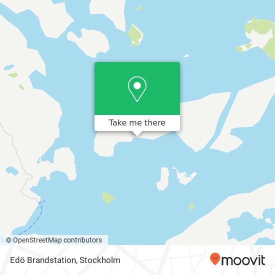 Edö Brandstation map