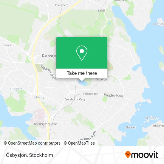 Ösbysjön map