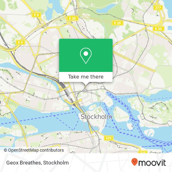 Geox Breathes map