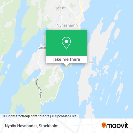 Nynäs Havsbadet map