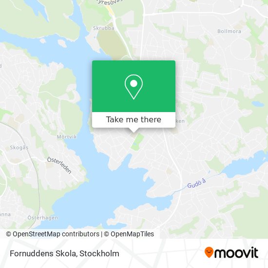 Fornuddens Skola map