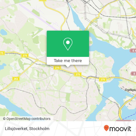 Lillsjöverket map