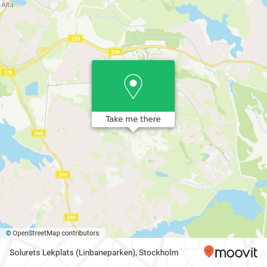 Solurets Lekplats (Linbaneparken) map