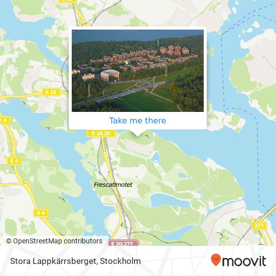 Stora Lappkärrsberget map