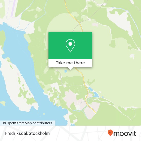 Fredriksdal map