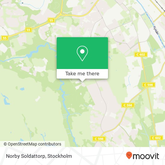 Norby Soldattorp map
