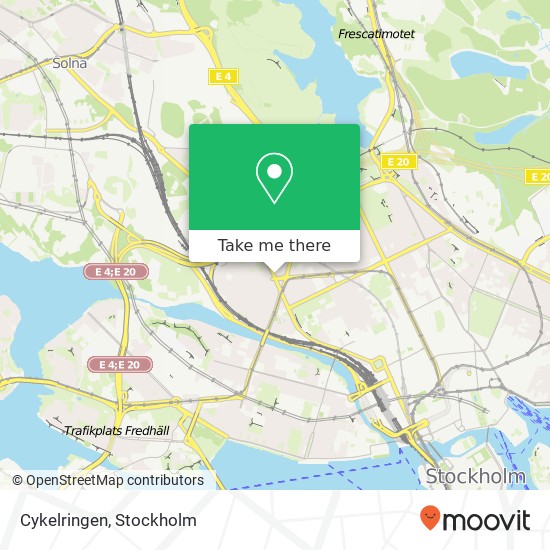 Cykelringen map