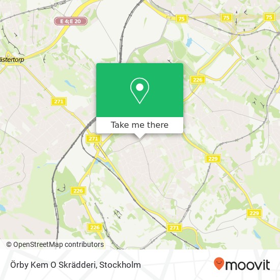 Örby Kem O Skrädderi map