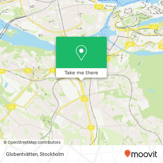 Globentvätten map