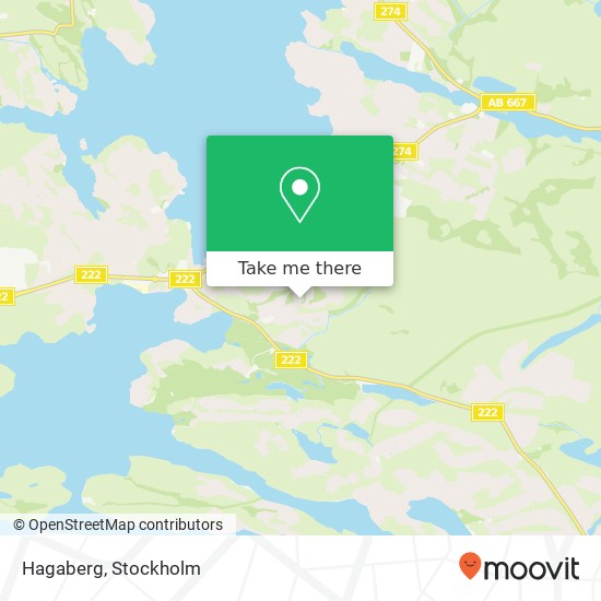 Hagaberg map