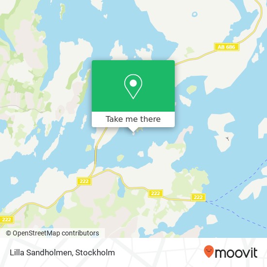 Lilla Sandholmen map