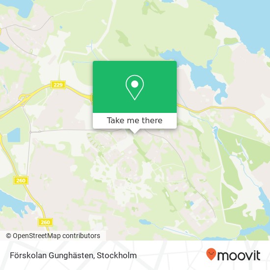 Förskolan Gunghästen map