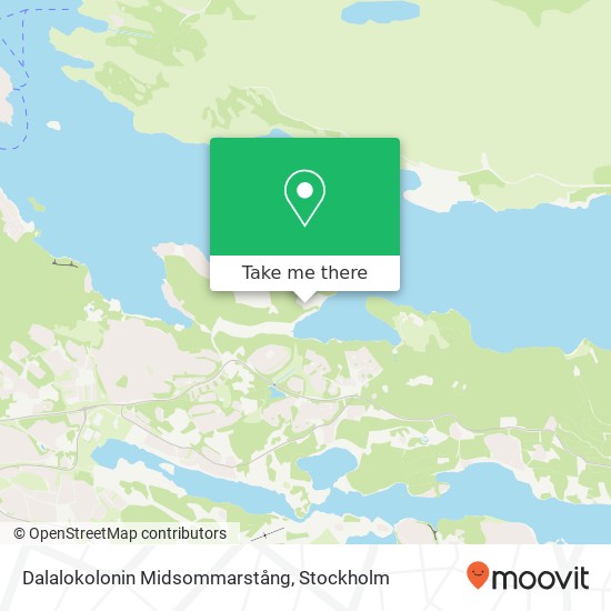 Dalalokolonin Midsommarstång map