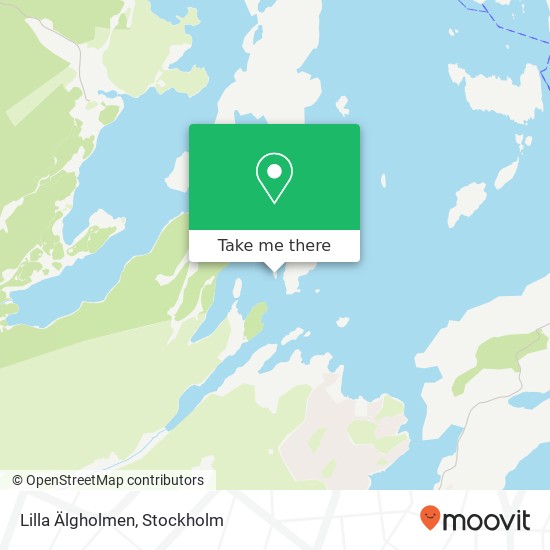 Lilla Älgholmen map