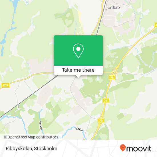 Ribbyskolan map