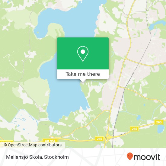 Mellansjö Skola map