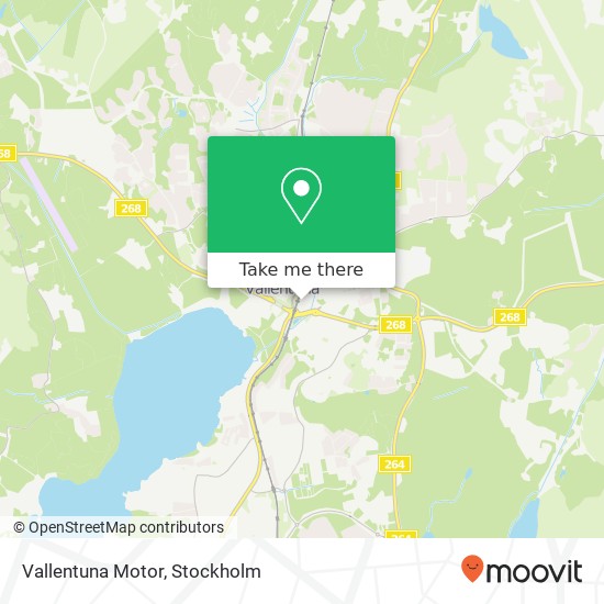 Vallentuna Motor map