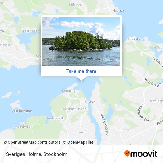Sveriges Holme map