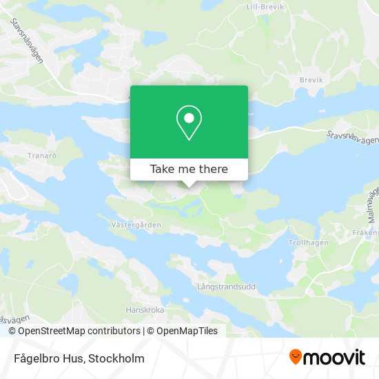 Fågelbro Hus map