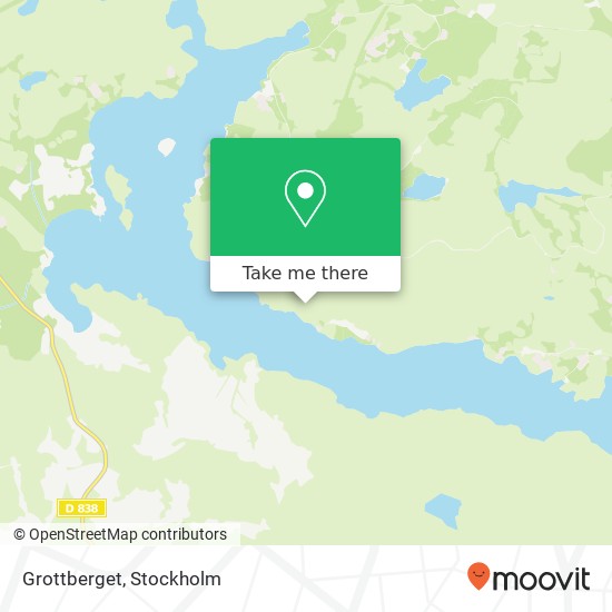 Grottberget map