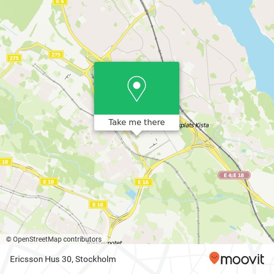 Ericsson Hus 30 map