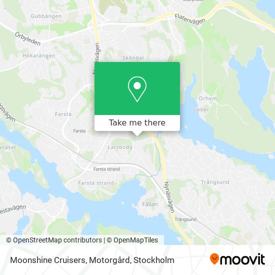 Moonshine Cruisers, Motorgård map