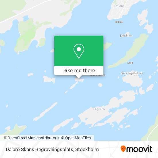 Dalarö Skans Begravningsplats map