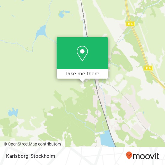 Karlsborg map
