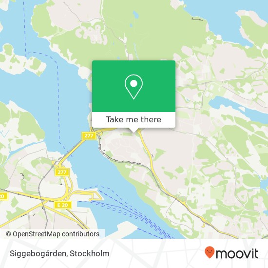 Siggebogården map