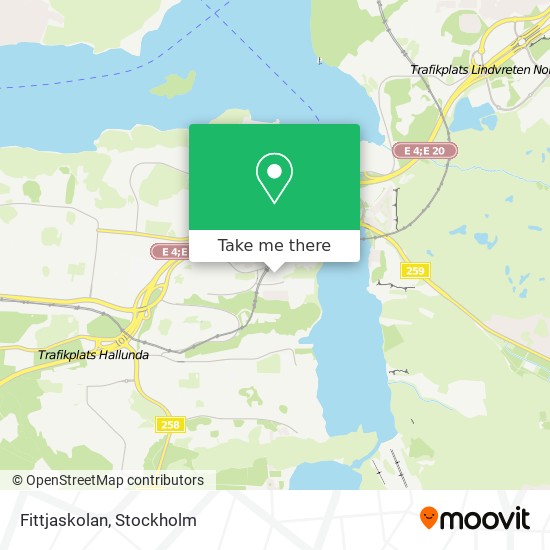 Fittjaskolan map