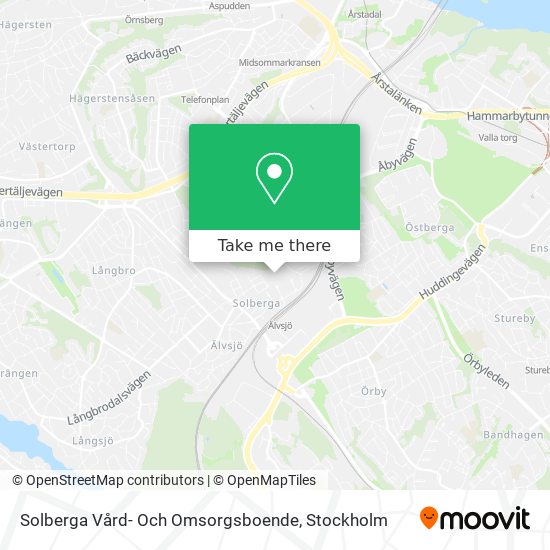 Solberga Vård- Och Omsorgsboende map