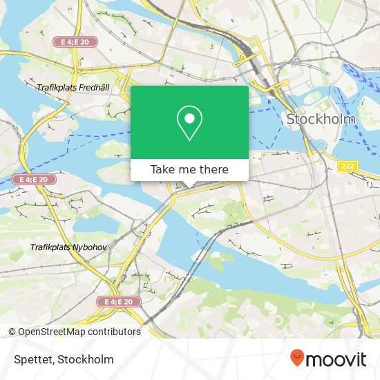 Spettet map