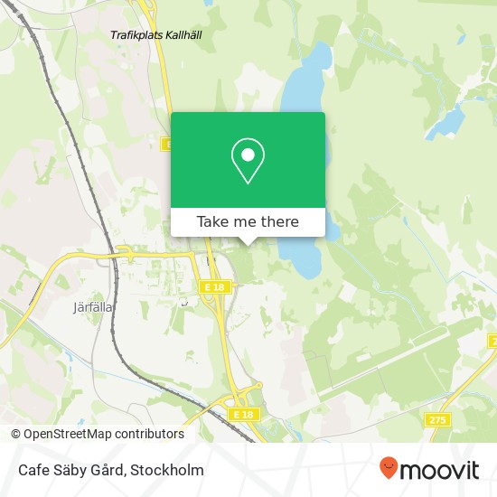 Cafe Säby Gård map