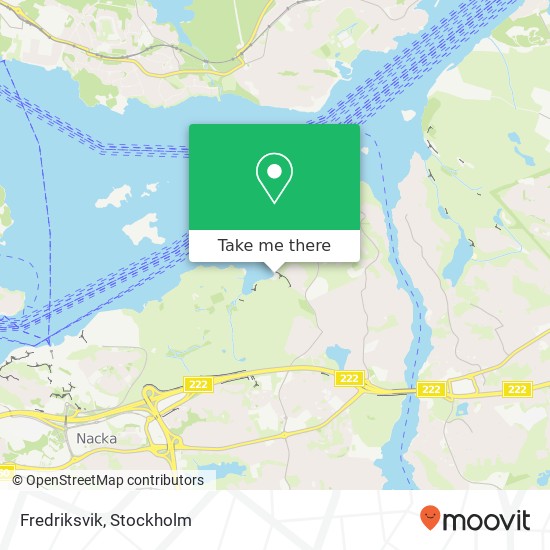 Fredriksvik map