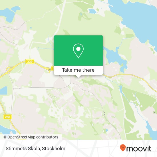 Stimmets Skola map