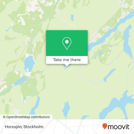 Horssjön map