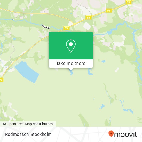 Rödmossen map