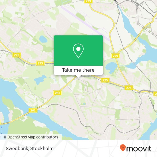 Swedbank map