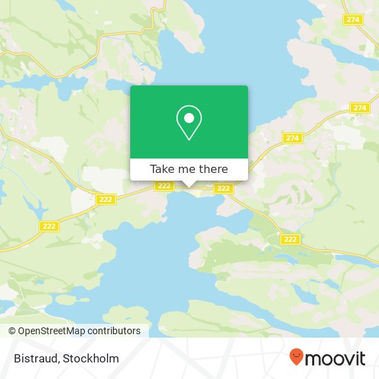 Bistraud map