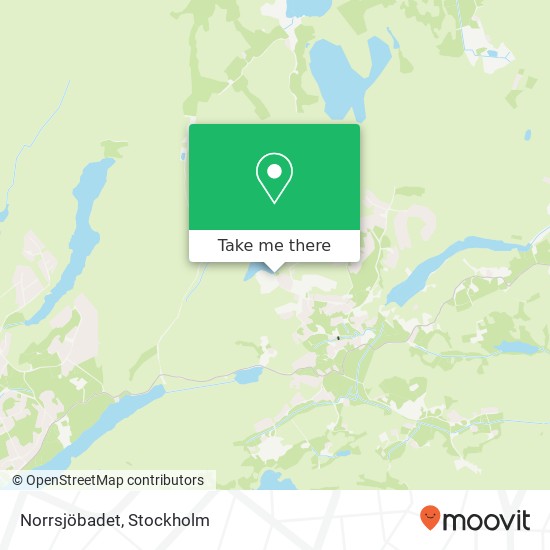 Norrsjöbadet map