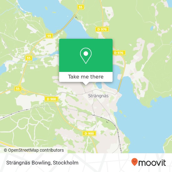 Strängnäs Bowling map