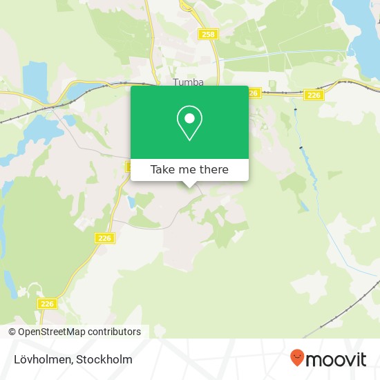 Lövholmen map